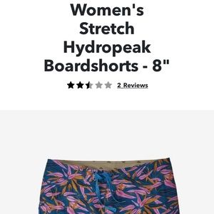 Patagonia stretch planing shorts